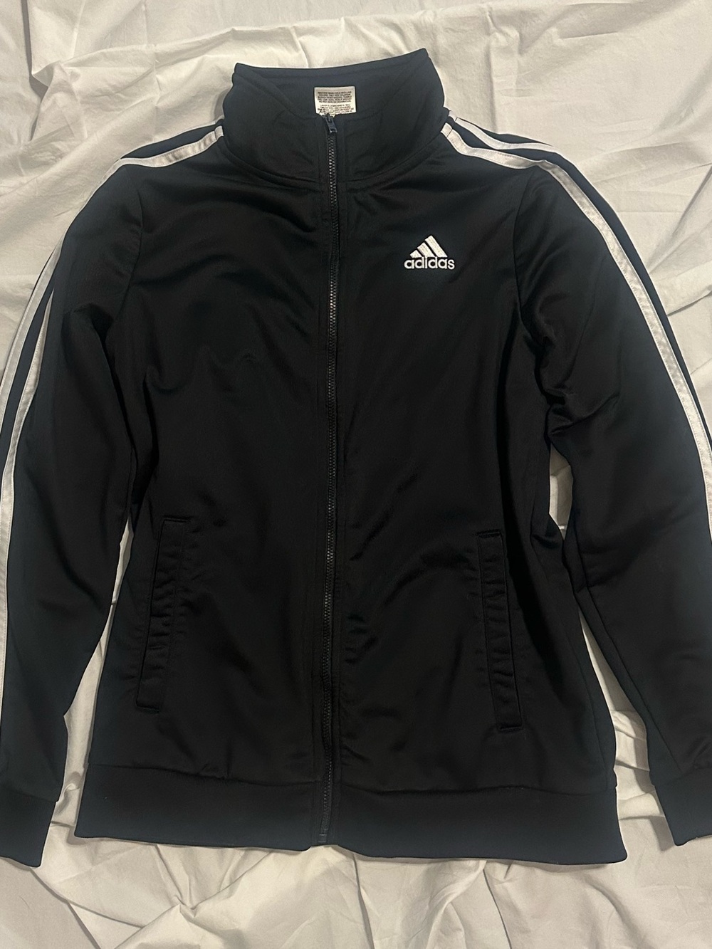 Adidas 3-Stripe Full-Zip Track Jacket